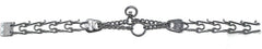 Herm Sprenger Ultra-Plus interlocking links enable easy size adjustment.