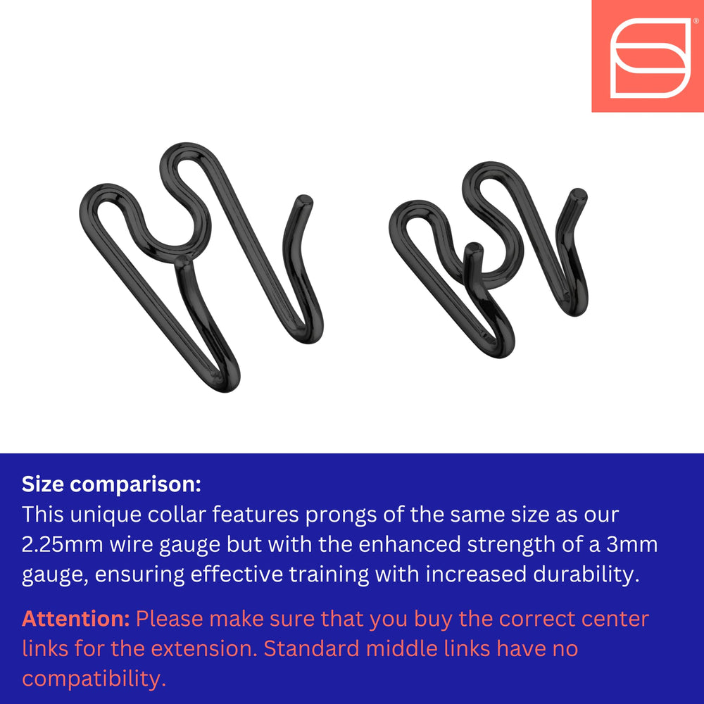 Herm Sprenger Ultra-Plus swivel-ring collar for secure leash connection.