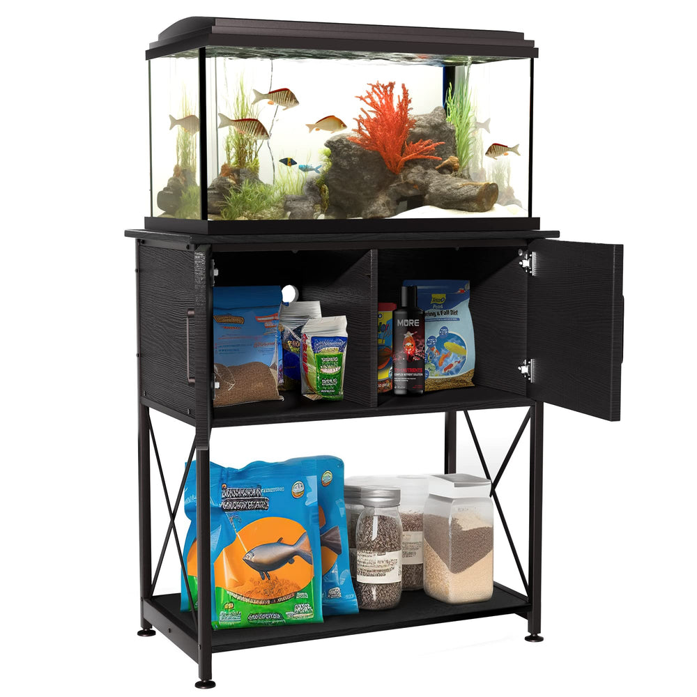 Herture 30.7 by 16.5 inch tabletop fits most tanks