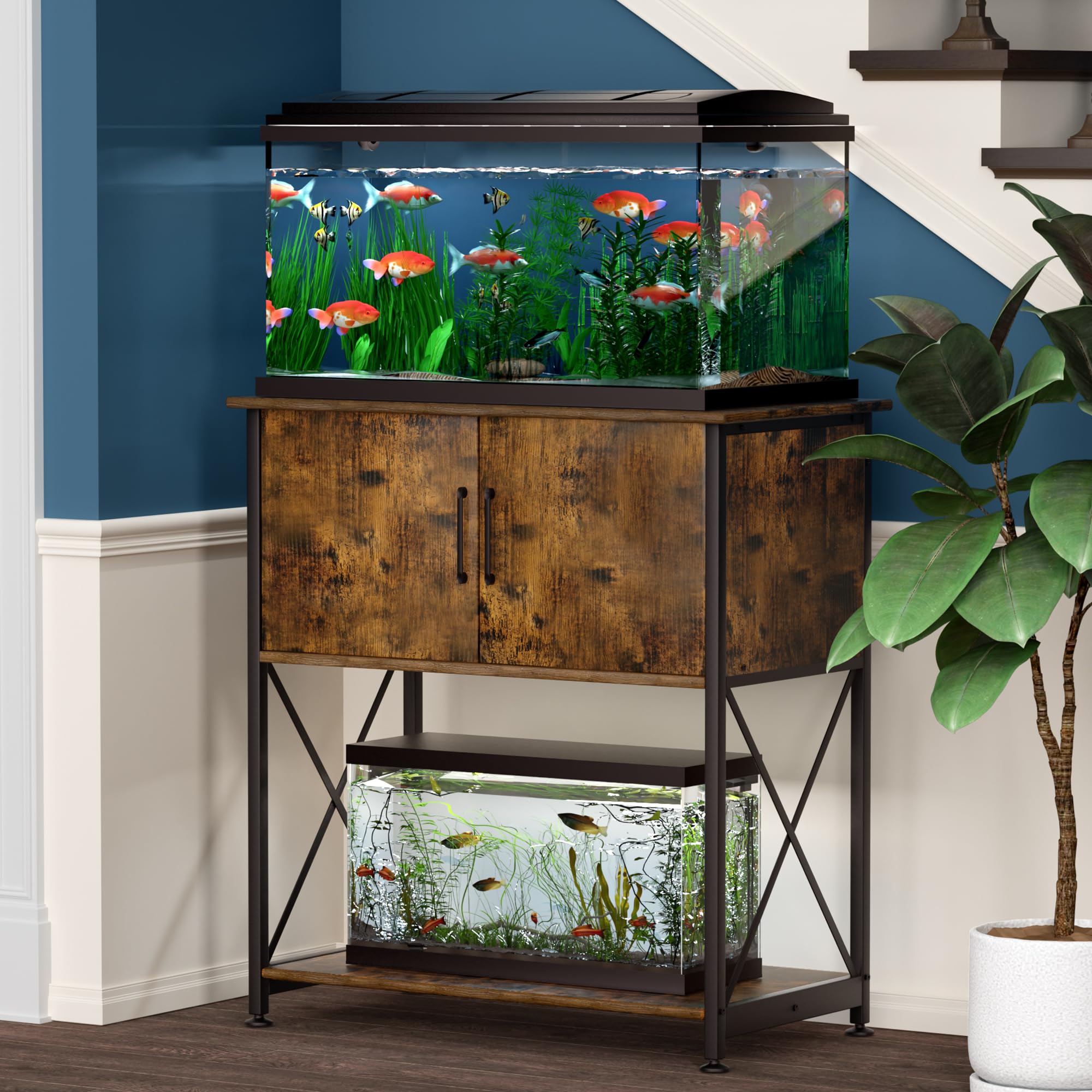 Herture sturdy-frame image emphasizes robust powder-coated steel and MDF board durability