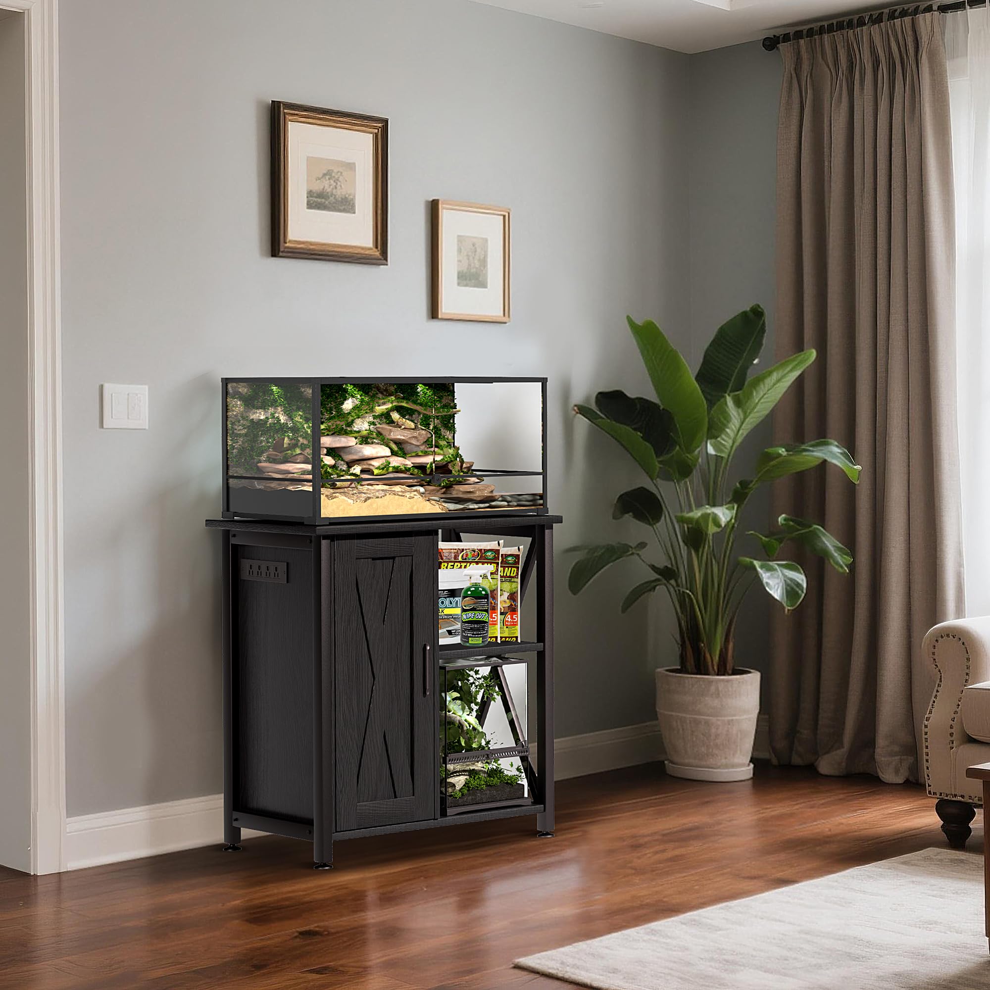 Herture MDF panels ensure durable, stylish support for terrarium setups