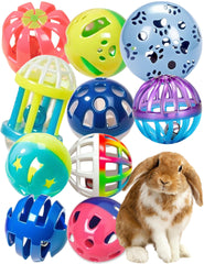 HEUHAI 10-pack rabbit toys indoor play set for lively exploration and exercise