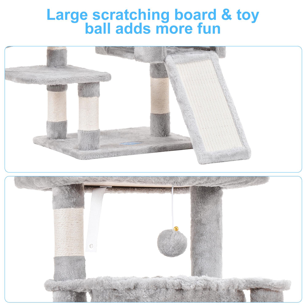 Hey-brother MPJ006SW cat tree anti-toppling fittings for safety
