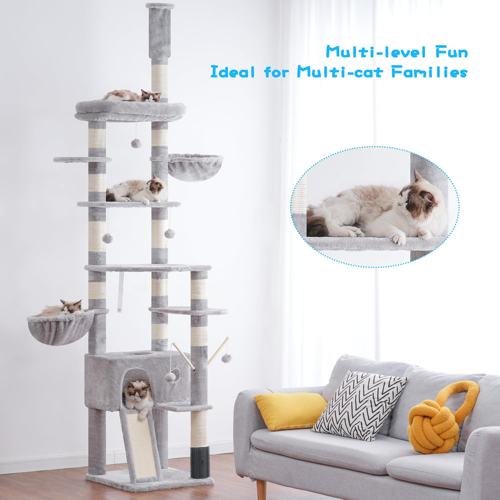 Hey-brother cat tree clear assembly guide graphic helps install confidently