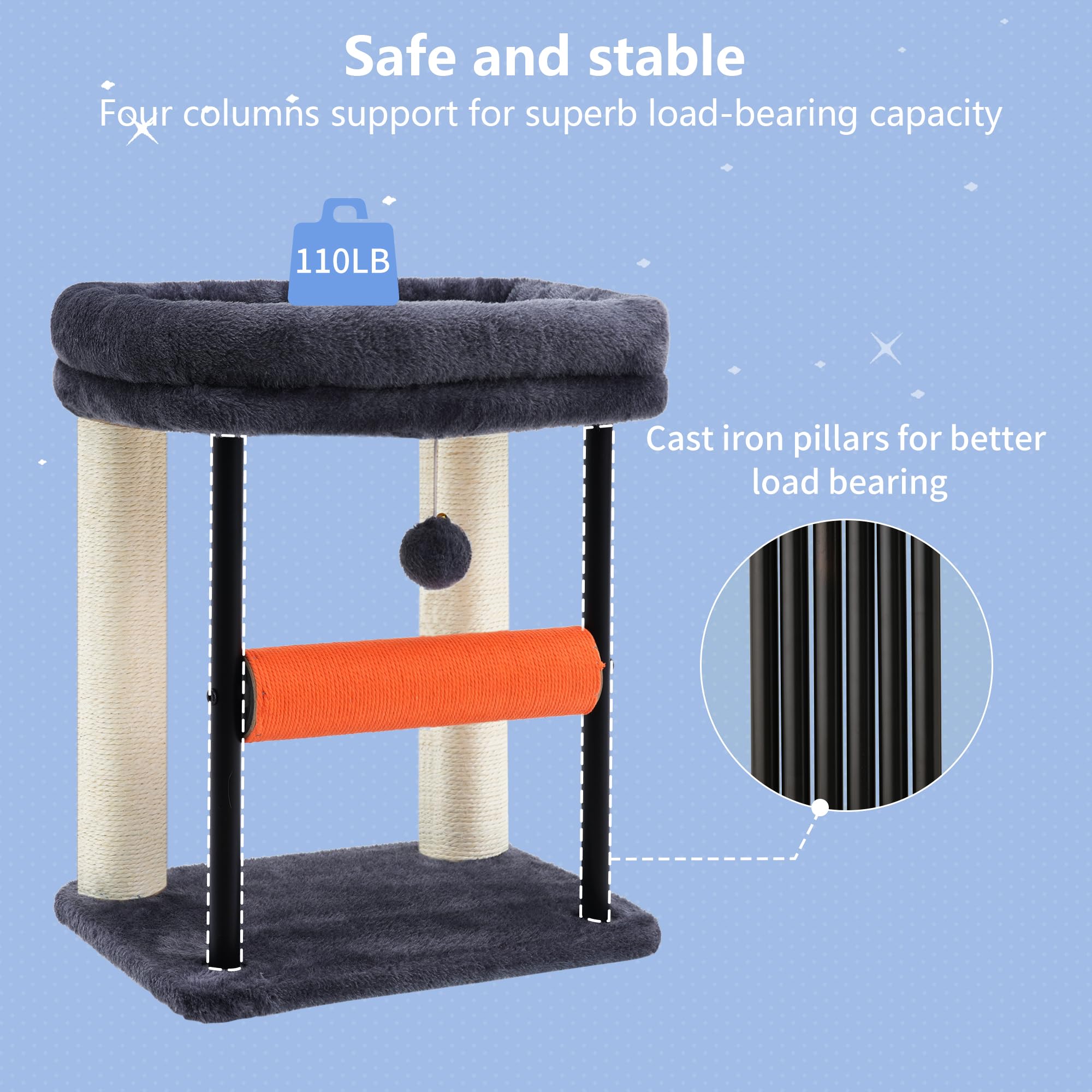 Hey-brother cat tree easy assembly – quick setup in minutes