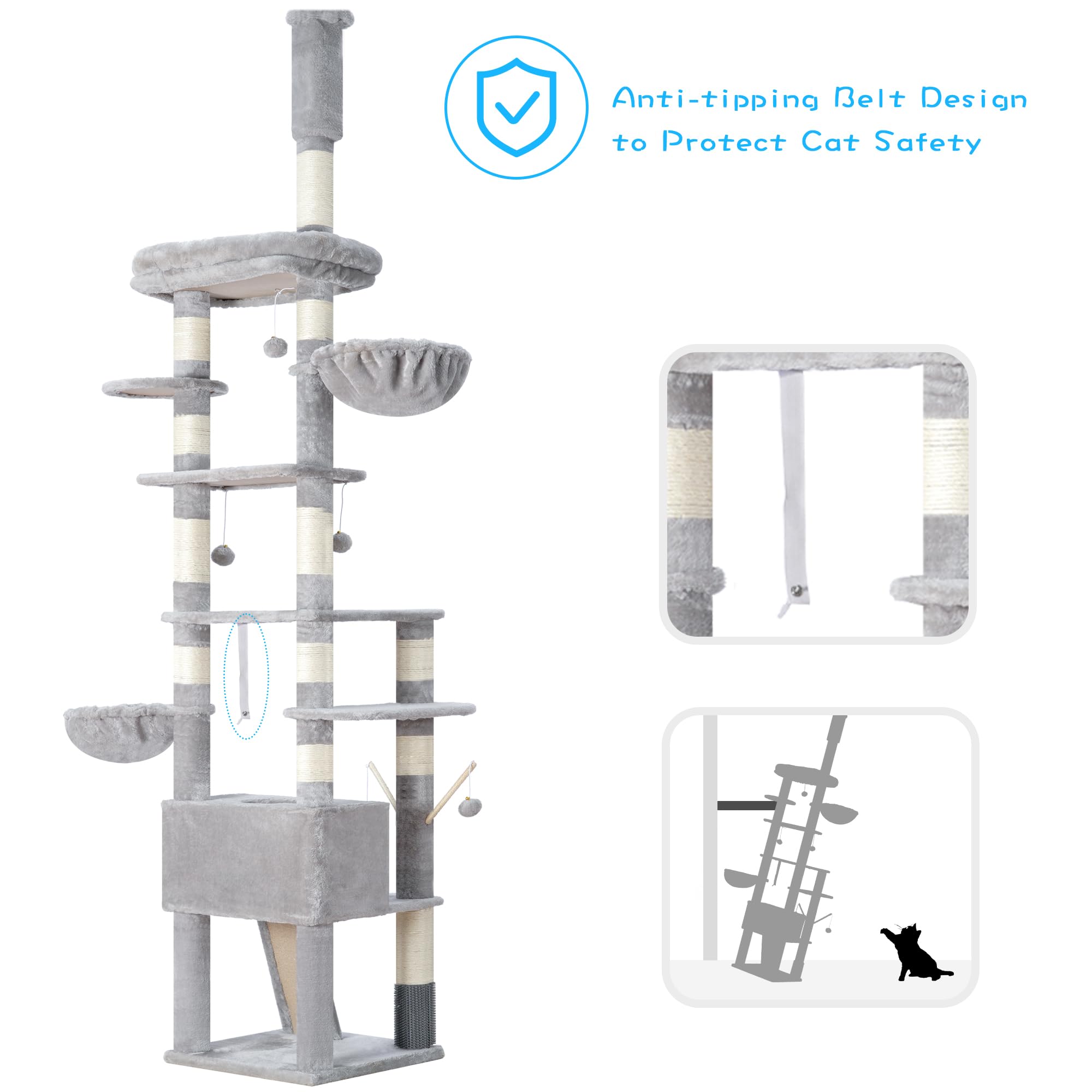 Hey-brother cat tree room setup in a modern space shows fit and scale