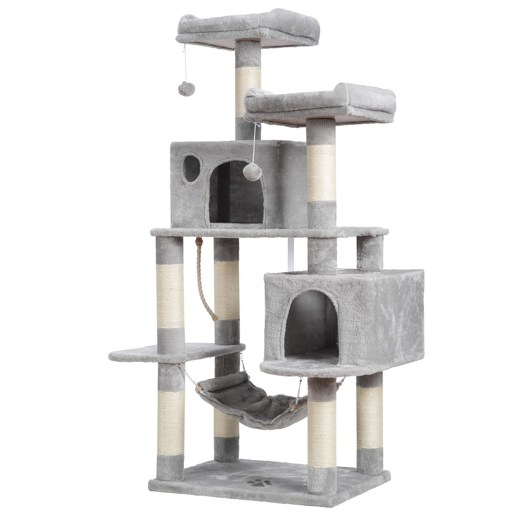 Hey-brother cat tree steps multilevel for climbing and exploration.