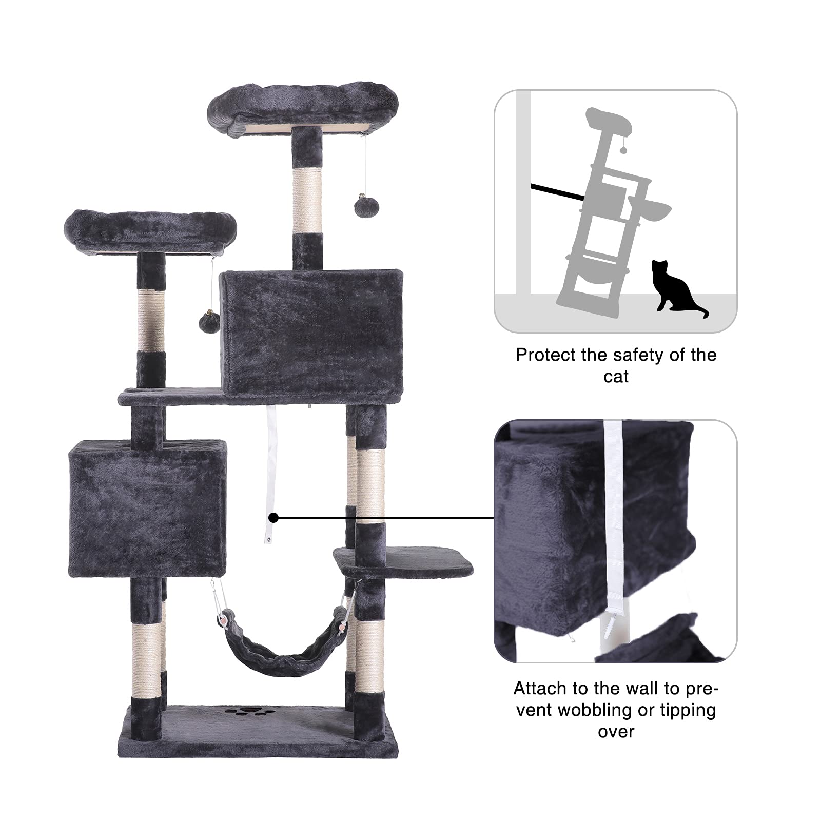 Hey-brother sturdy base and fittings improve stability during play.