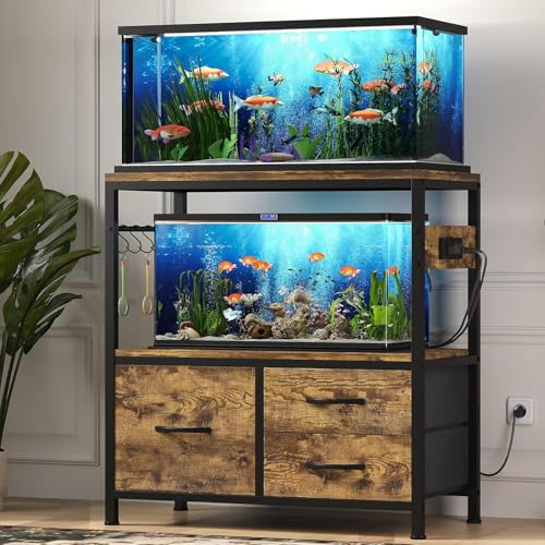Heybly 20-29 gallon main-tank support keeps viewing at comfortable height