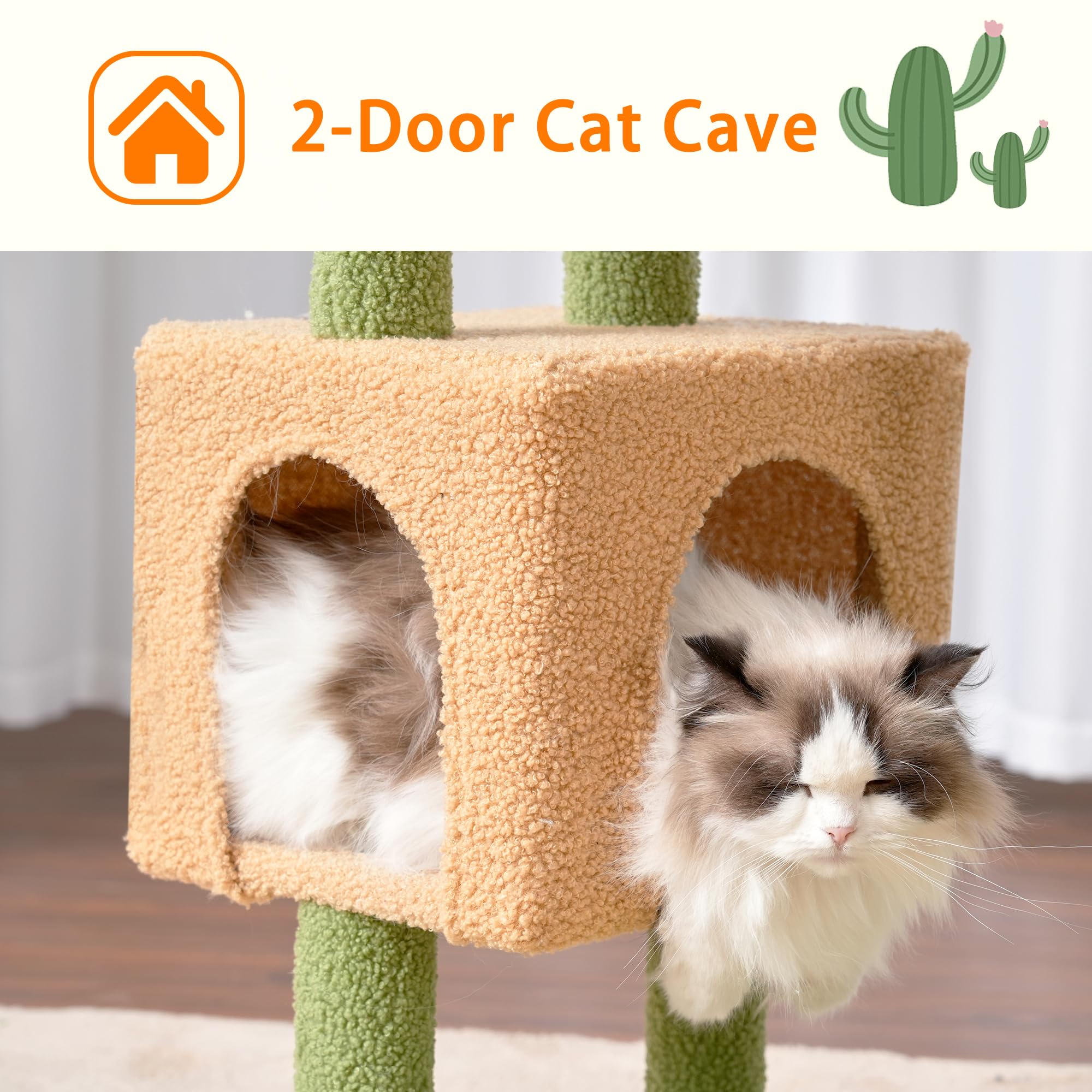 Heybly cat tree dangling toy with bells sparks curiosity and interactive play