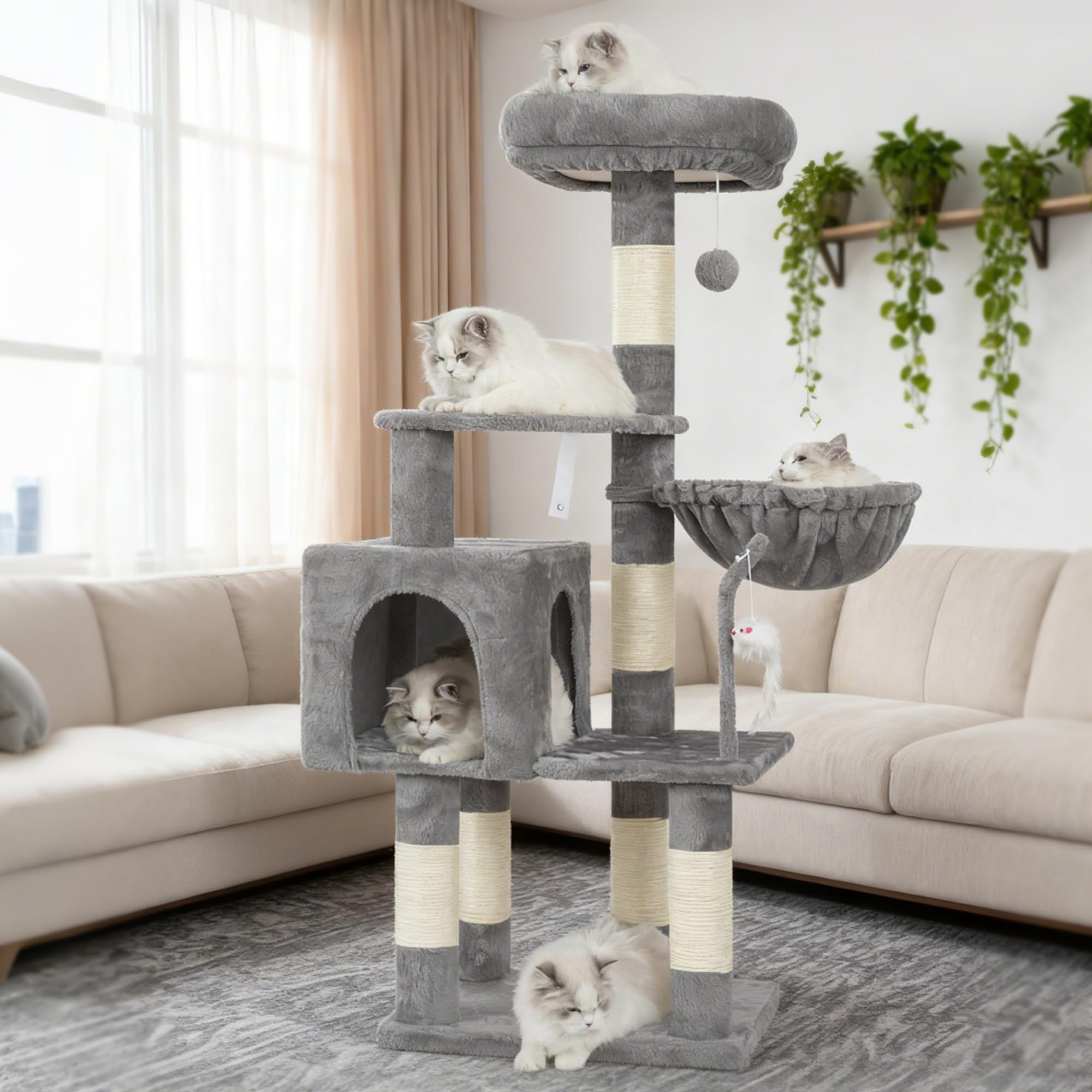 Heybly HCT004SW removable top perch easy cleaning and versatile use
