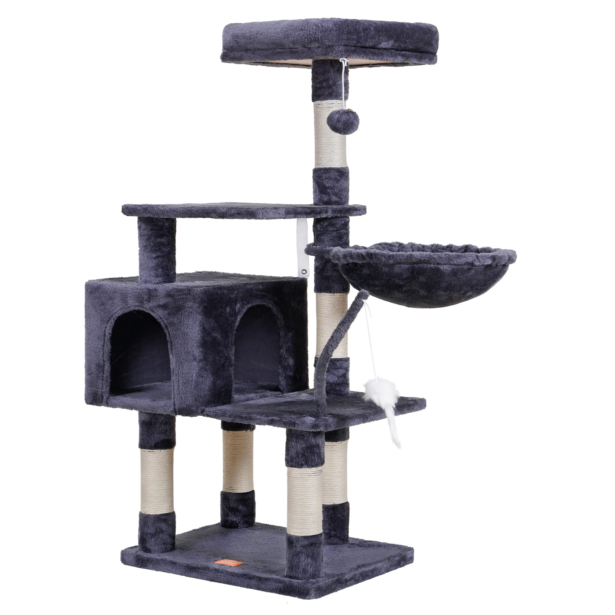 Heybly Cat Tree teaser stick adds interactive playtime and bonding moments.