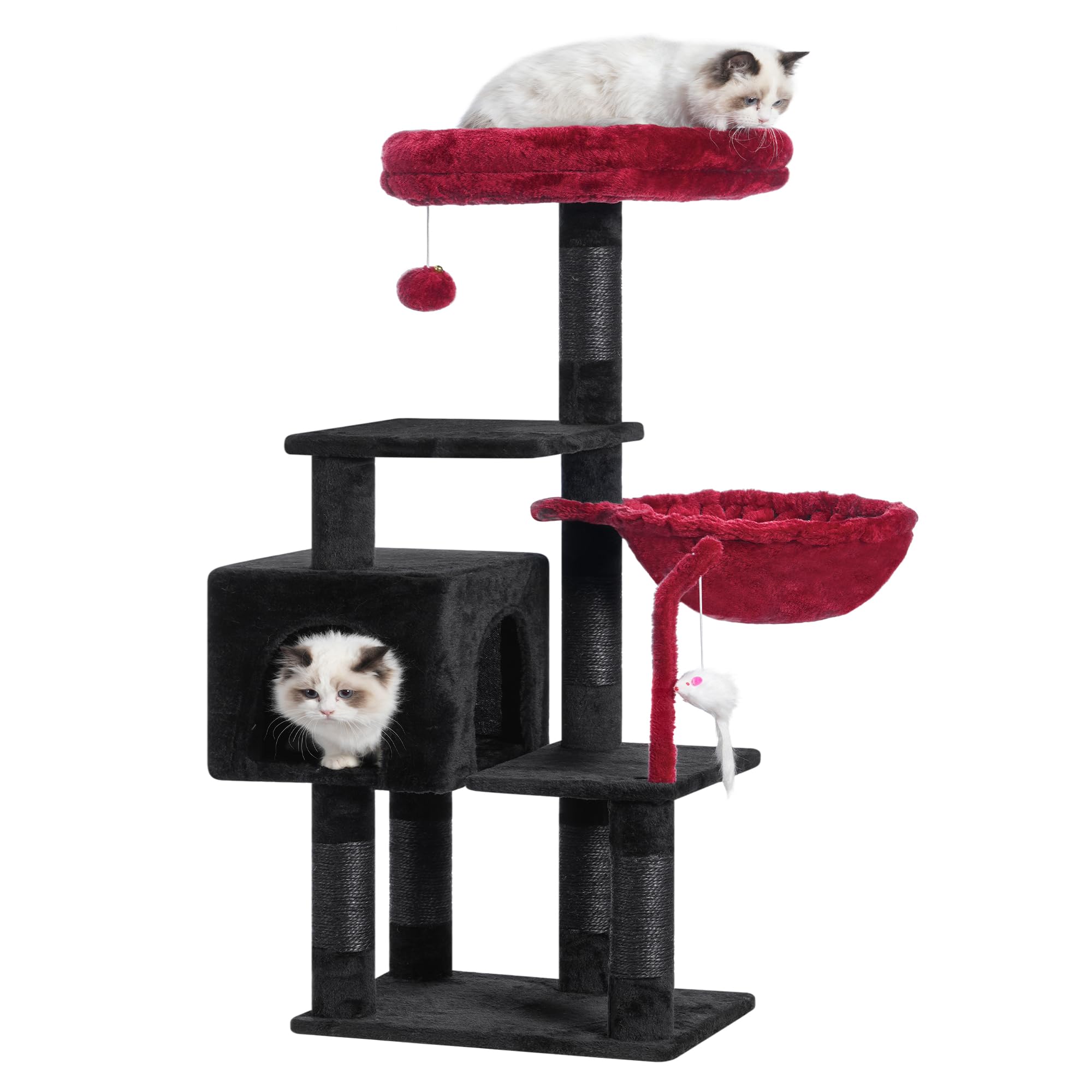 Heybly-plush-ball-bell keeps kittens engaged with gentle jingles during solo or partnered play.