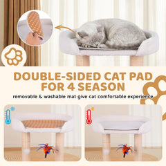 Heyfriday postes de sisal fortalecen garras y protegen muebles