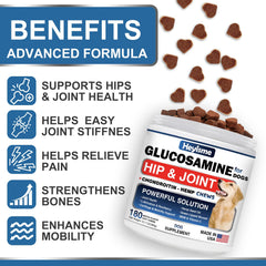 HEYISME hip and joint chews open bottle aid mobility during daily walks