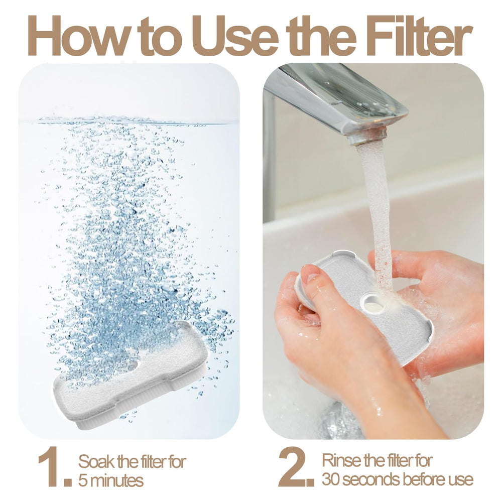 Heynew ion-exchange resin filter softens water and reduces mineral buildup.
