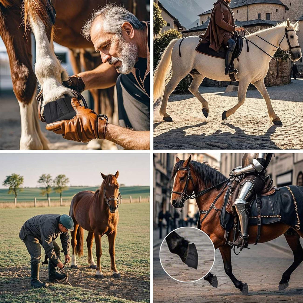 Hezaosth vet-wrap bundle enables timely hoof care and recovery at home.