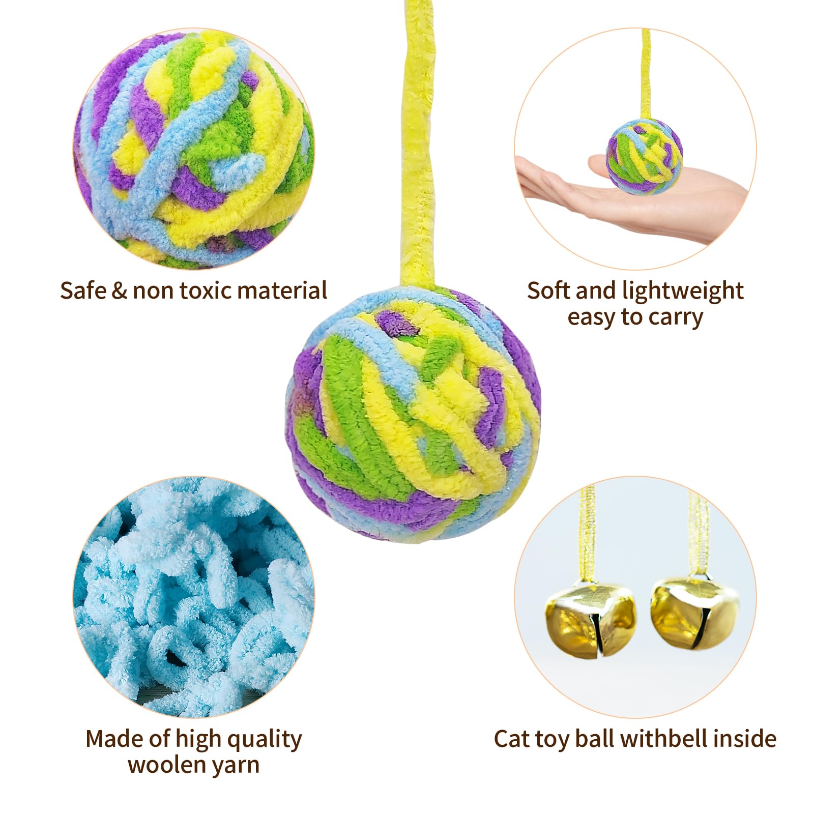 HFZRZFH eco-friendly wool material offers safe, natural play.