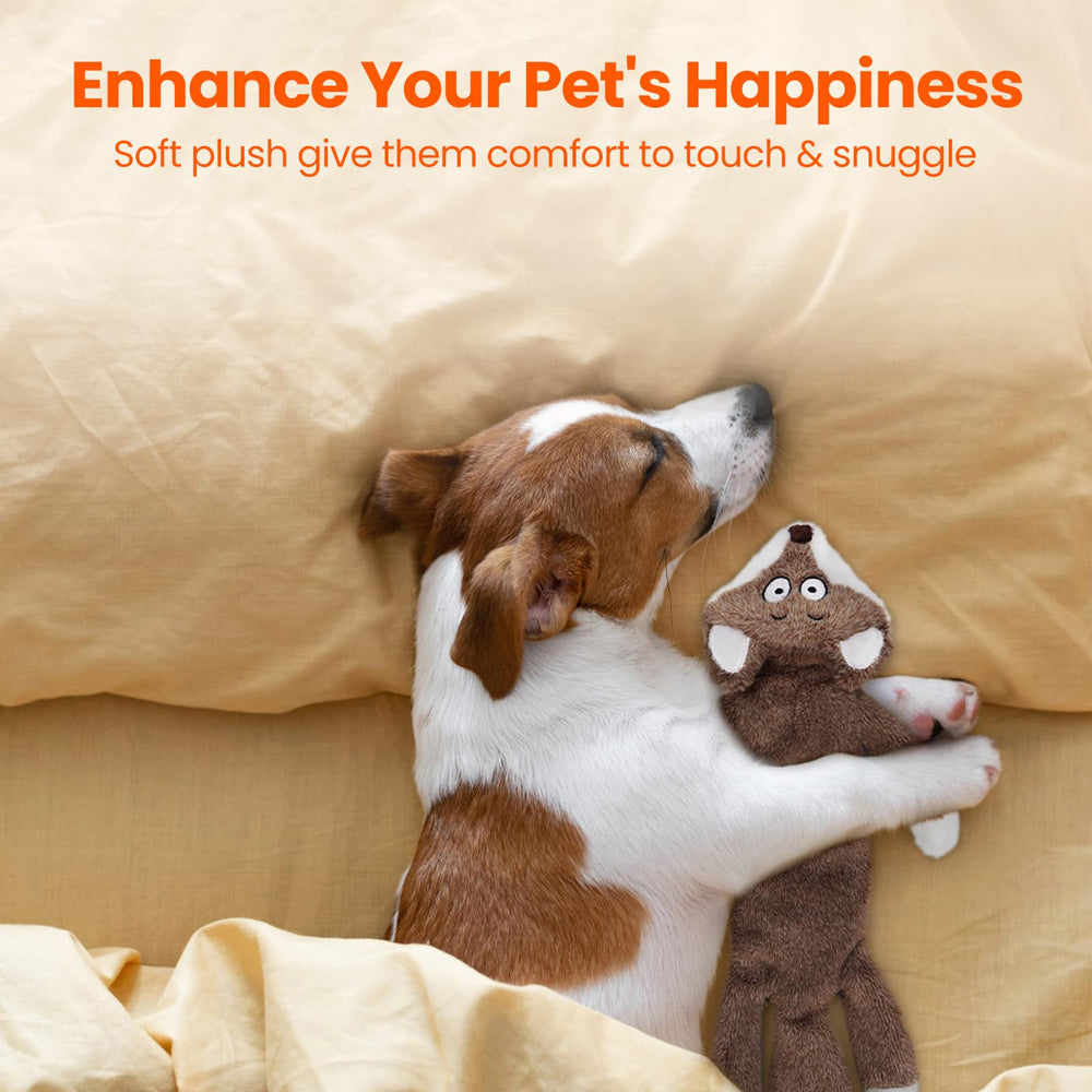 HGB No Stuffing Tug Fetch Toy designed for interactive play and bonding