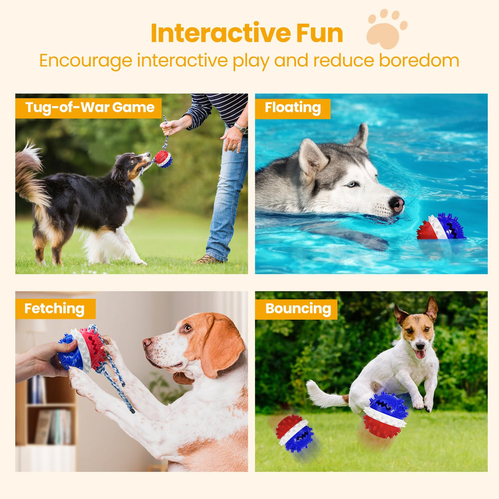 HGB Squeaky Dog Puzzle Toy water-floating feature for pool play