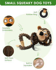 HGB Squeaky Dog Toy with built in squeaker encourages interactive play and bonding