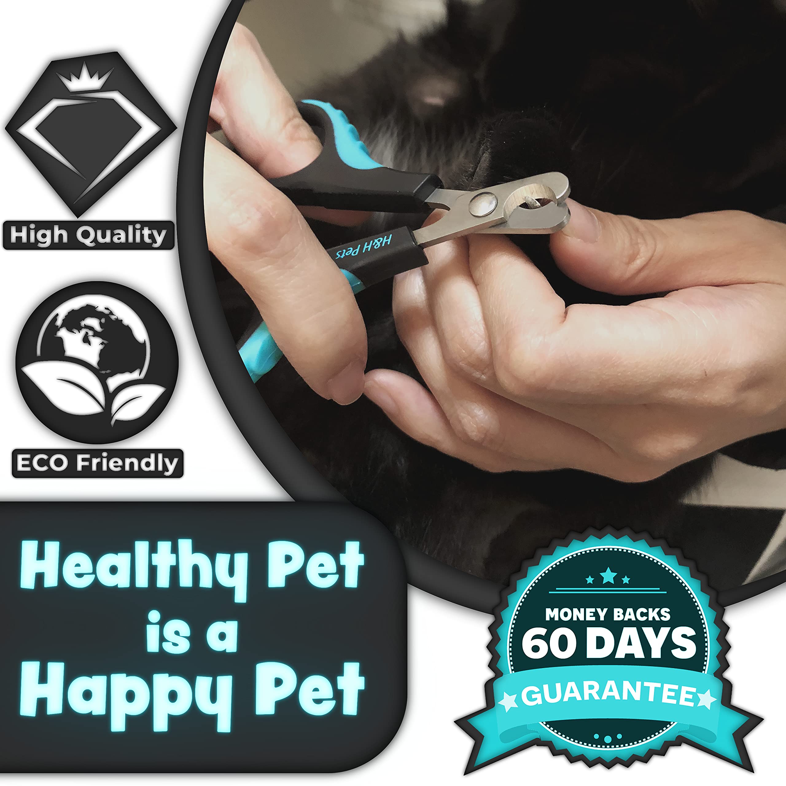 H&H Pets multi-use clipper fits cats, kittens, and other small pets.