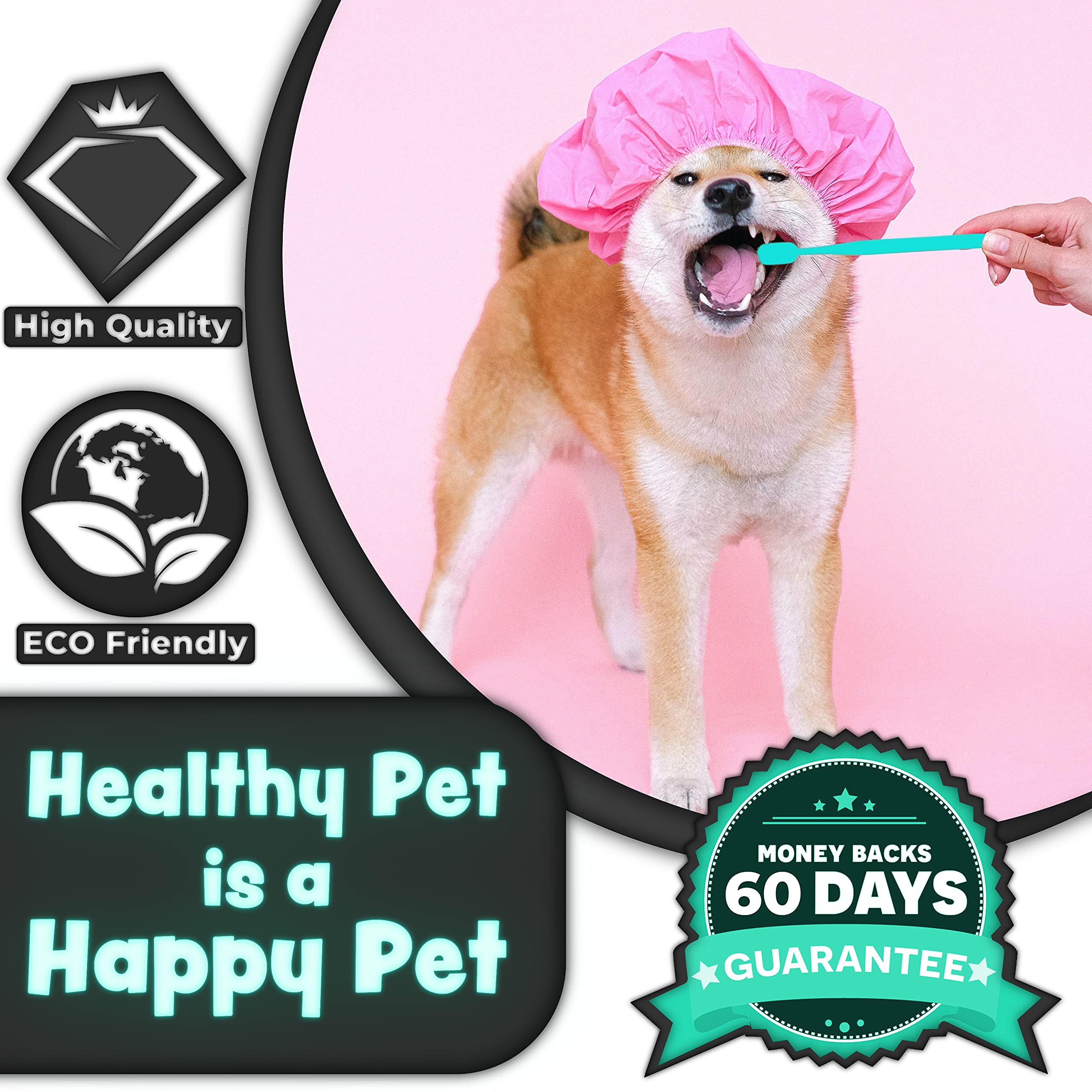 H&H Pets 8-count packaging highlights convenient multi-pet use.