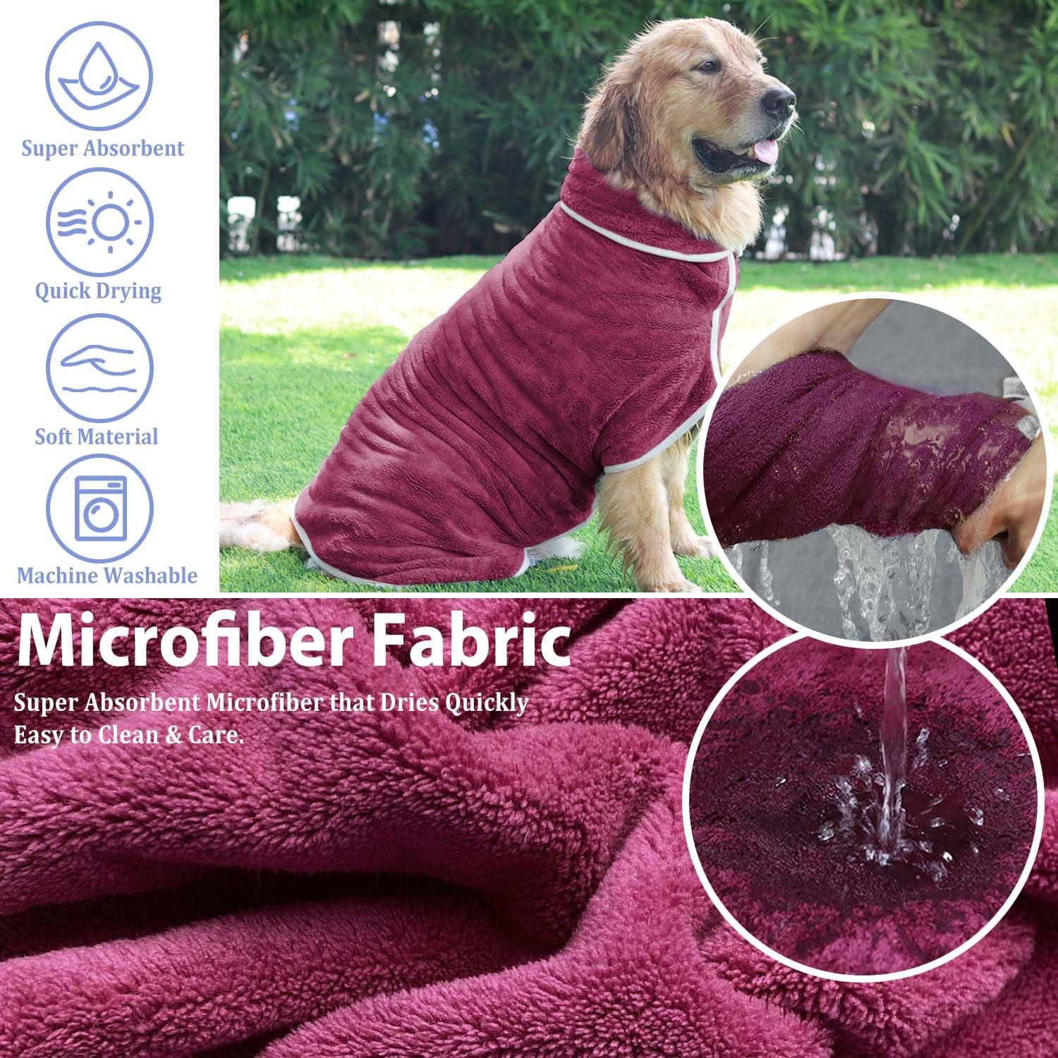 HhiMyOct adjustable belly strap features secure, comfortable coverage during drying