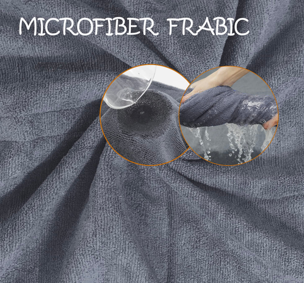 HhiMyOct dog drying coat adjustable-waist close-up illustrates secure fastening