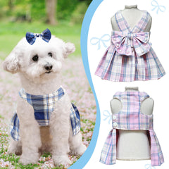 HhiMyOct harness-leash back-D-ring setup for secure, convenient leash attachment.