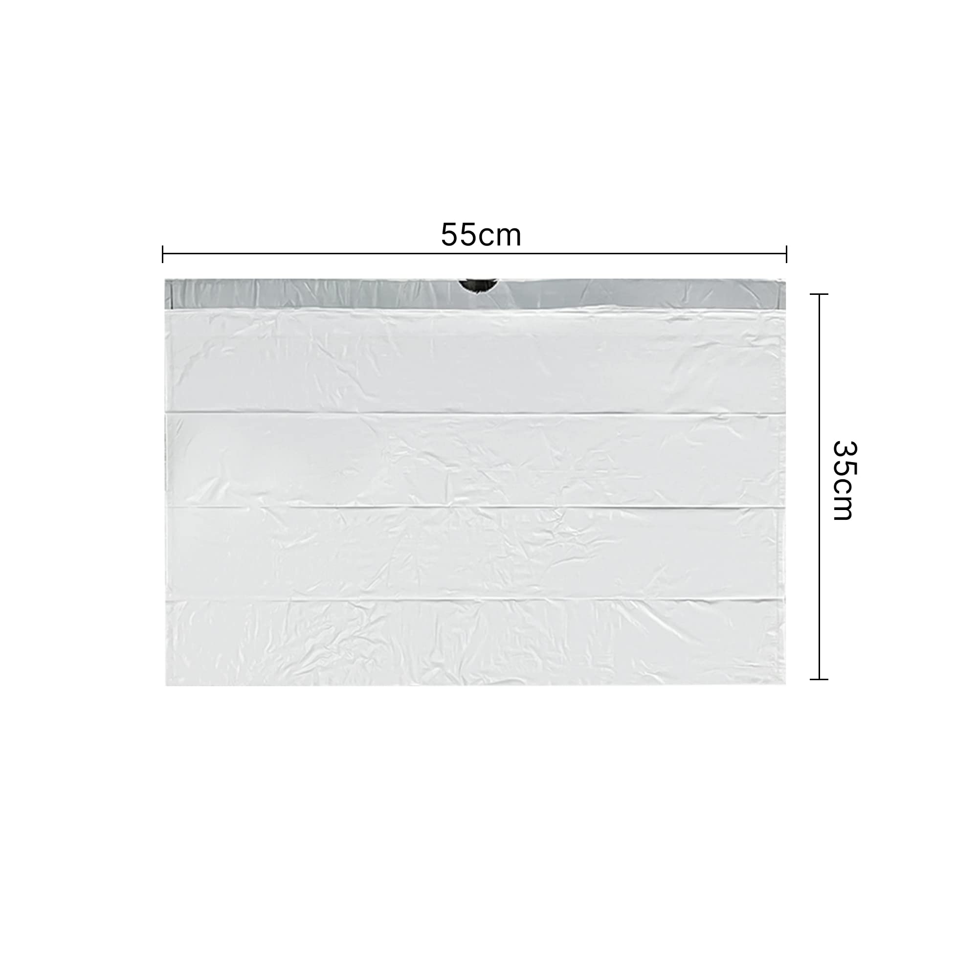 HHOlove waste bags fit standard litter boxes with 12-inch openings for compatibility.