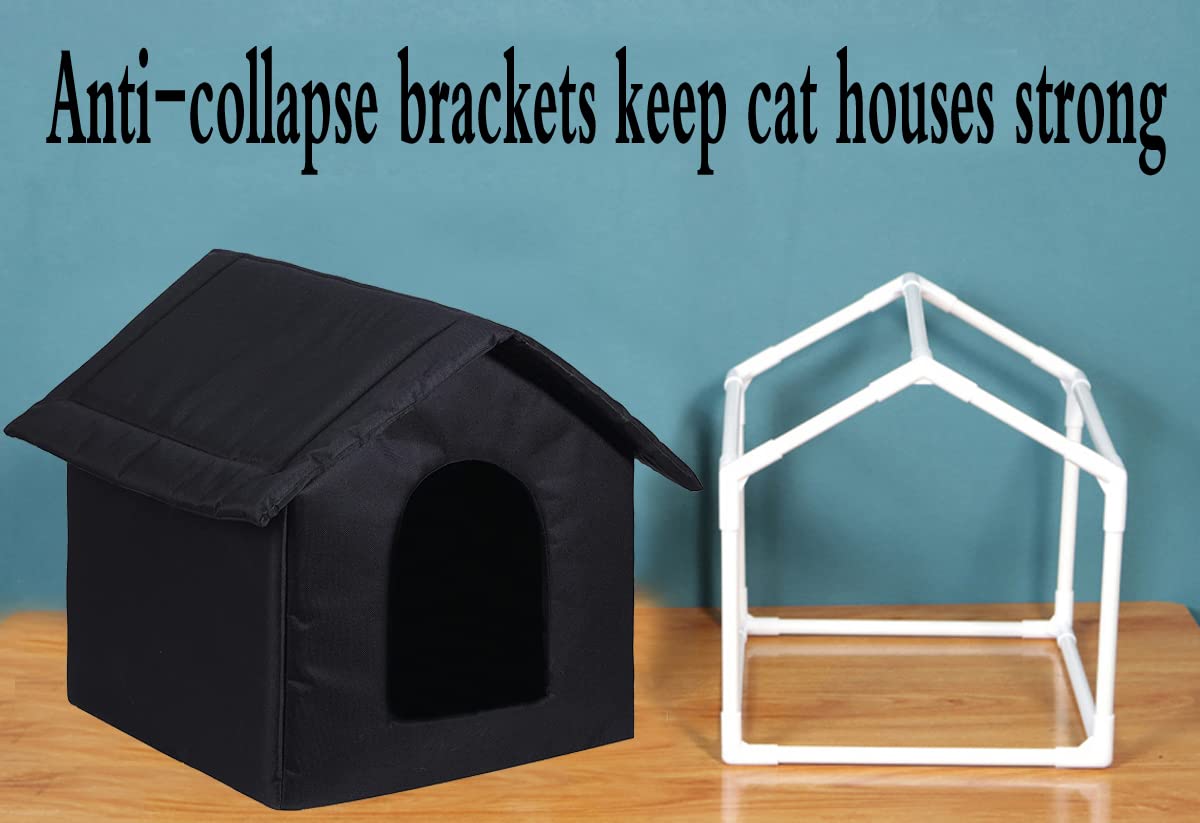 H HONG RI SHENG foldable-design outdoor cat house for easy storage and travel