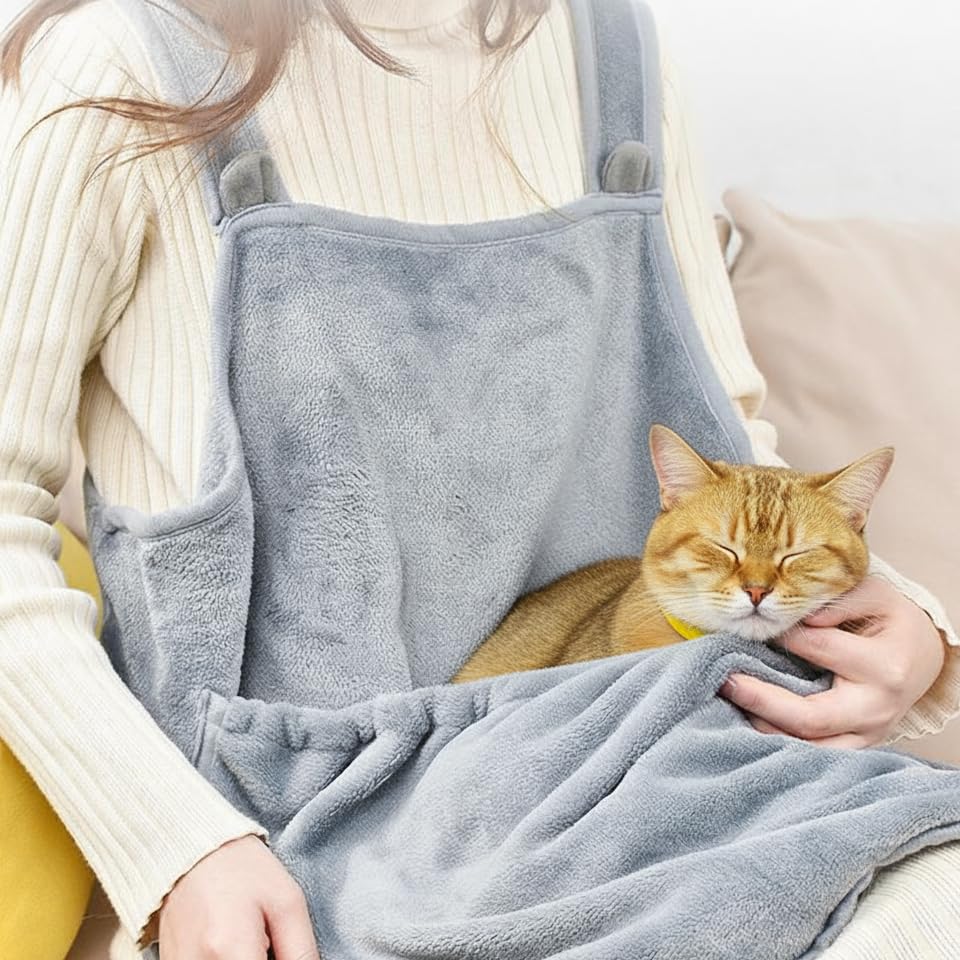 Hhuabeibei cat apron is easy to clean and shapes well