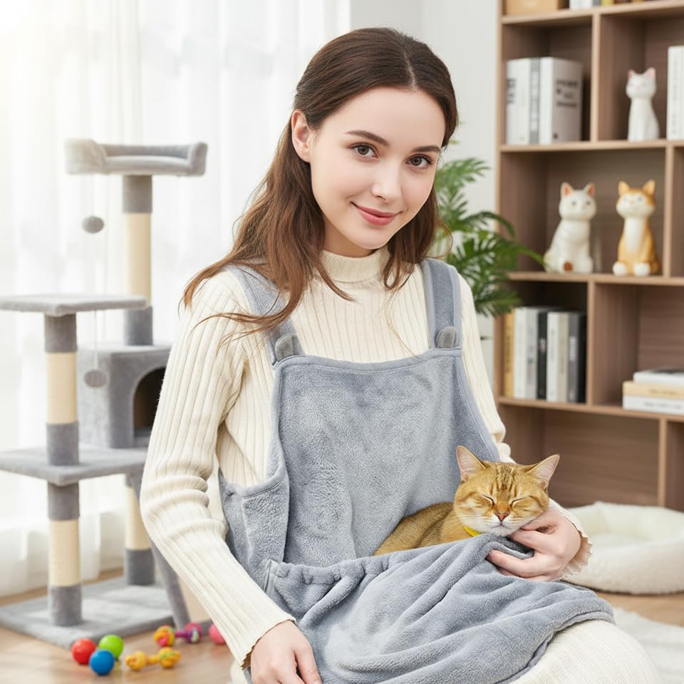 Hhuabeibei cat sleeping bag concept for hands-free comfort