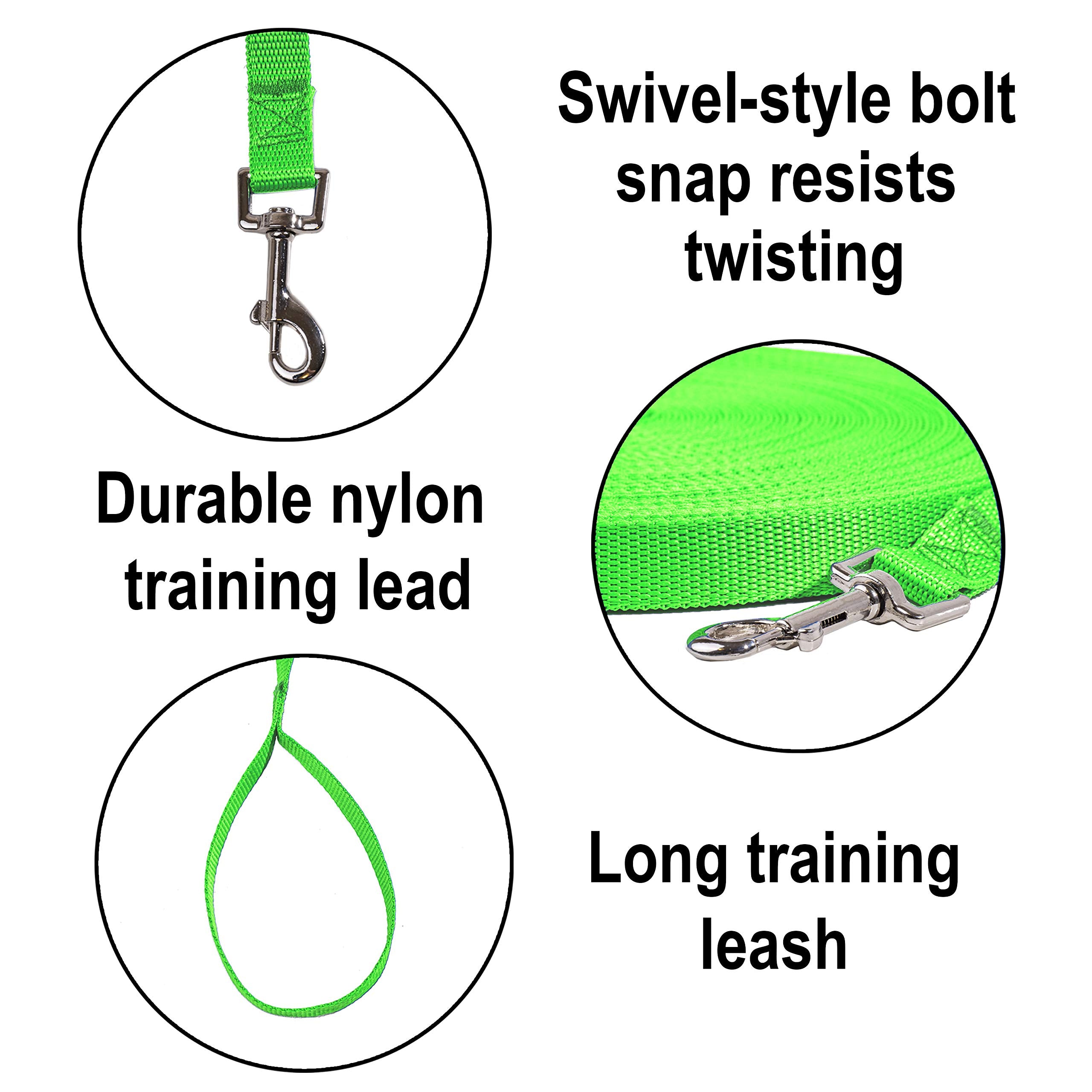 Hi Kiss leash featuring swivel clip to resist twisting