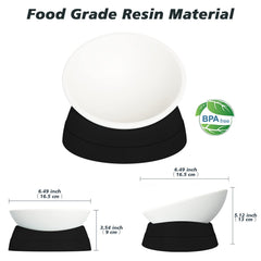 Hi Ravitat 17 oz capacity bowls ideal for small to medium pets.