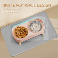HIAIEVIY silicone food mat catches spills and crumbs during meals