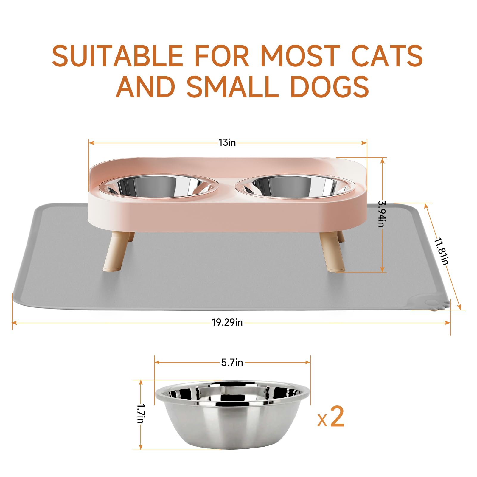 HIAIEVIY splash-proof design protects floors during busy meals