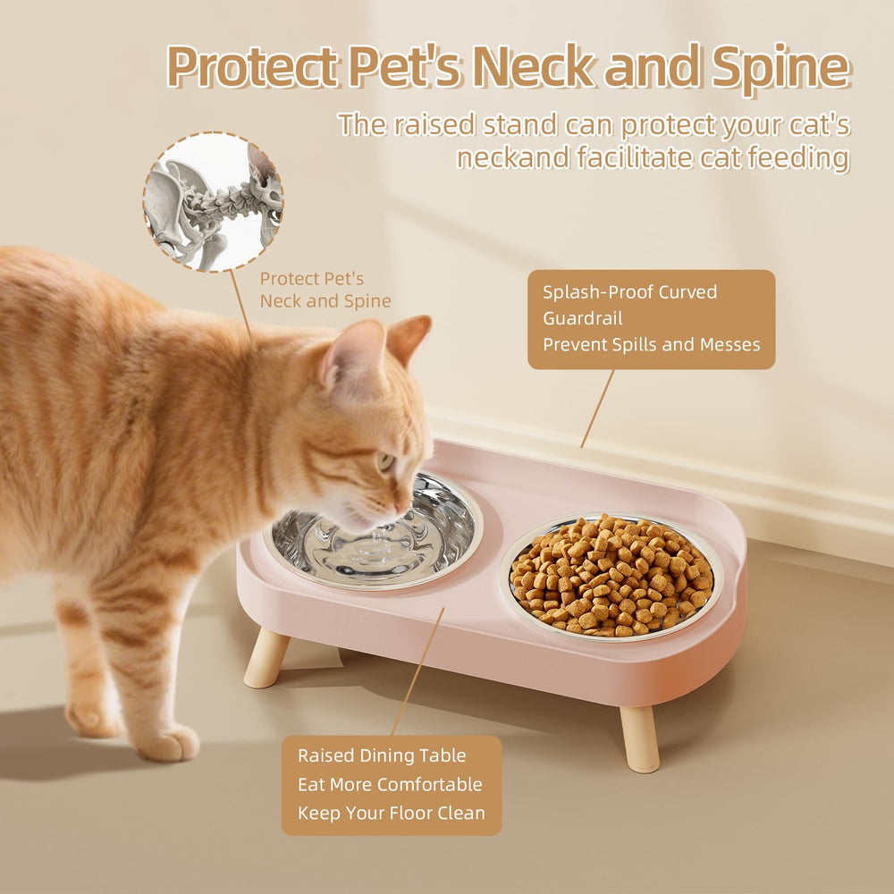 HIAIEVIY whisker-fatigue-friendly bowls reduce whisker pressure during meals.