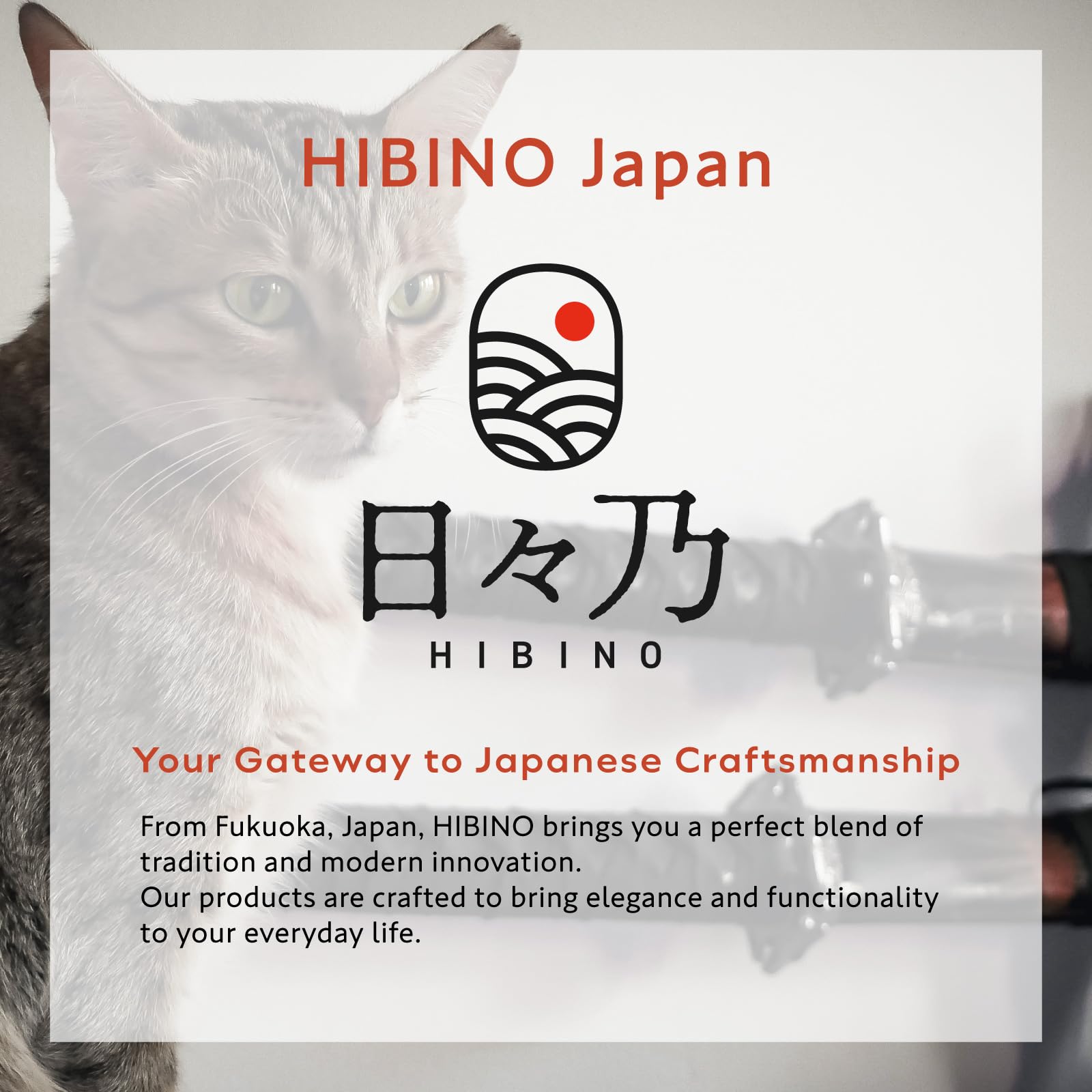 HIBINO Samurai cat nail clippers in-use during grooming session for calm cats