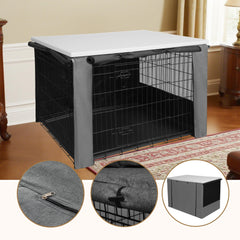 HiCaptain plastic crate topper with dual zippers for easy access and cleaning
