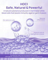 Dog application scene with HICC PET Anal Gland Spray