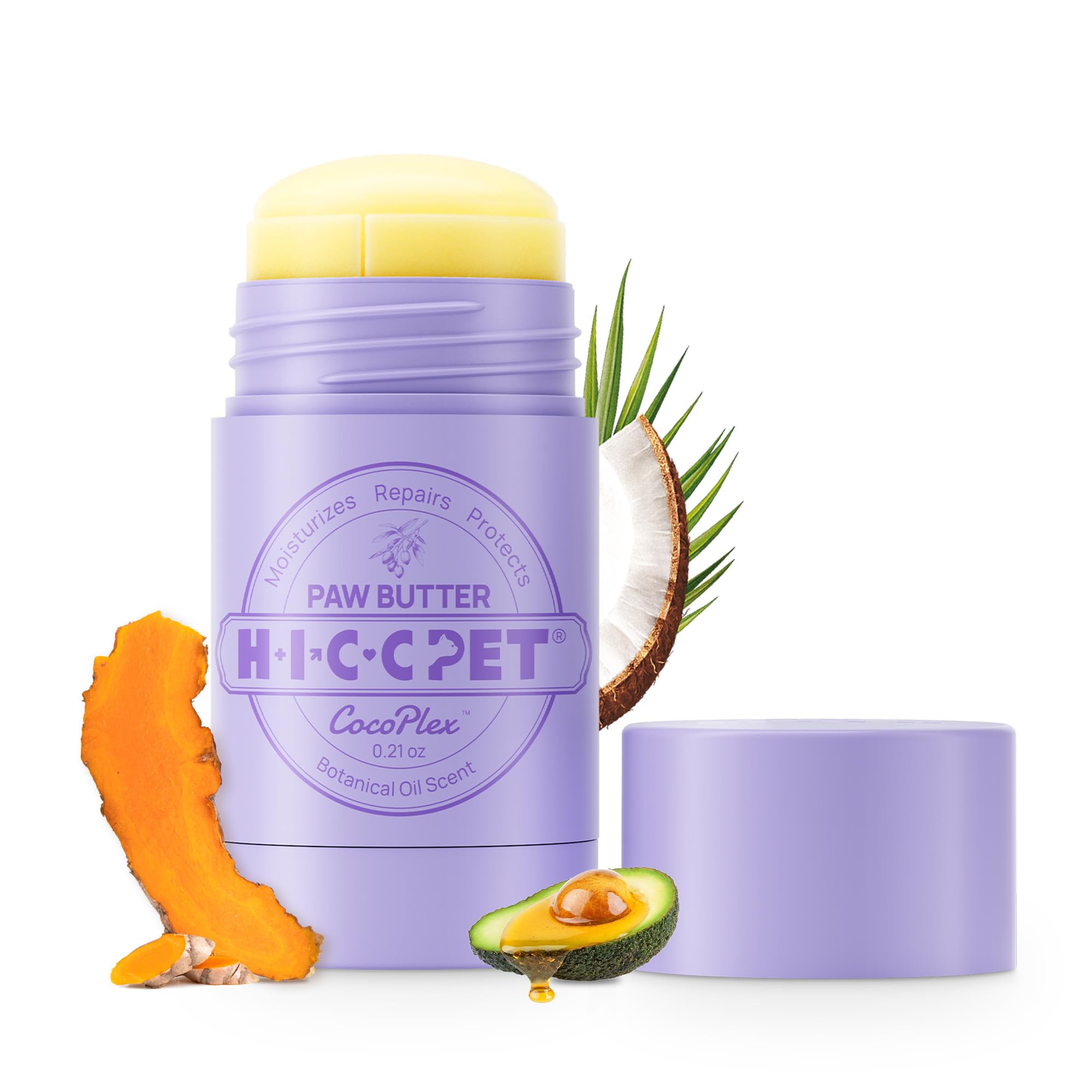 HICC PET dog paw balm travel pack for on the go paw care during adventures