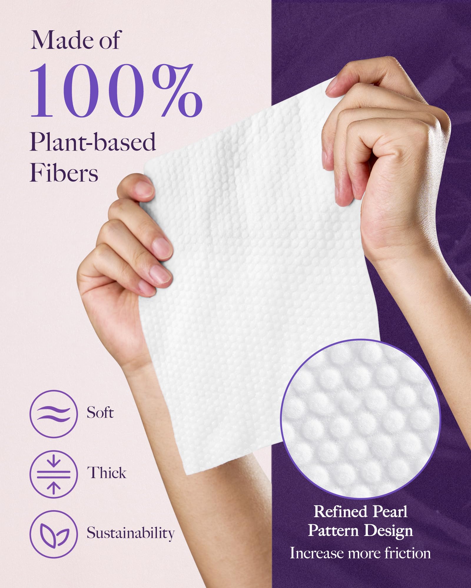 HICC PET hypoallergenic plant-based wipe for sensitive pet skin