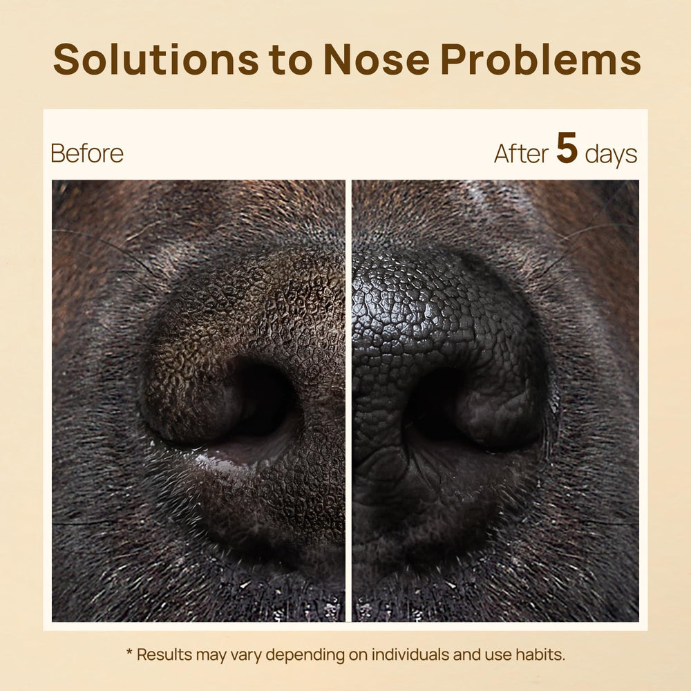HICC PET Nose Balm helps relieve irritation around wrinkles and hotspots