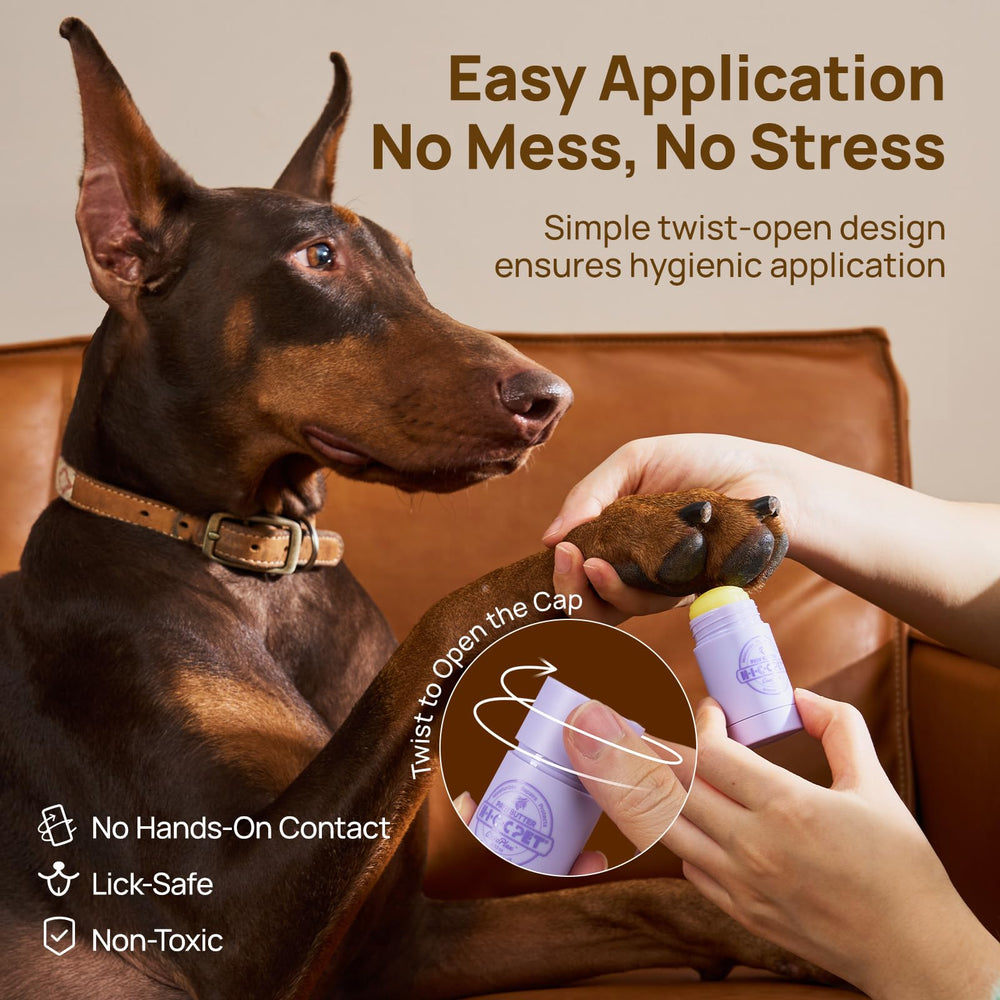 HICC PET paw balm year-round protection for paw health across seasons
