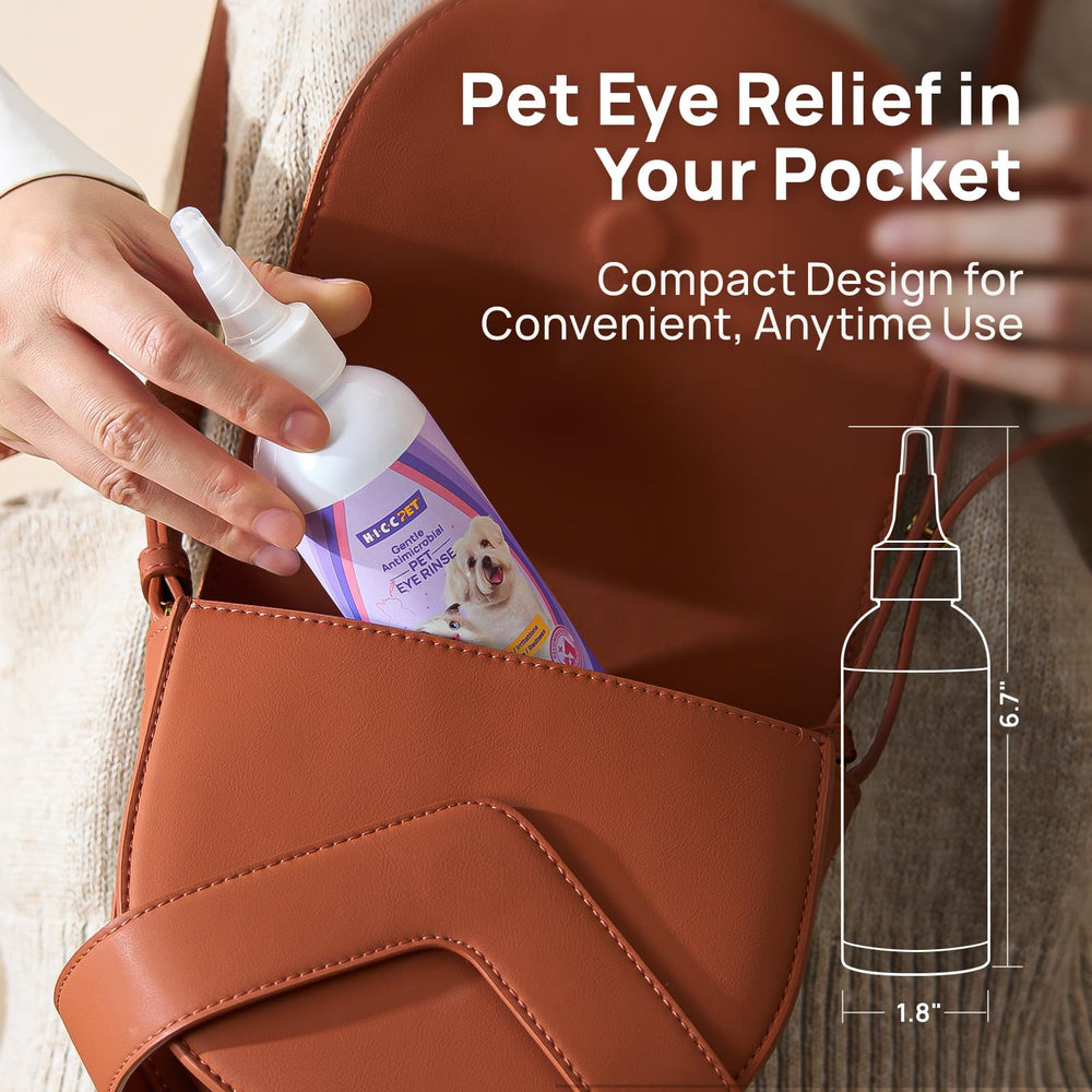 HICC PET relief from irritation and pink eye symptoms with regular use.