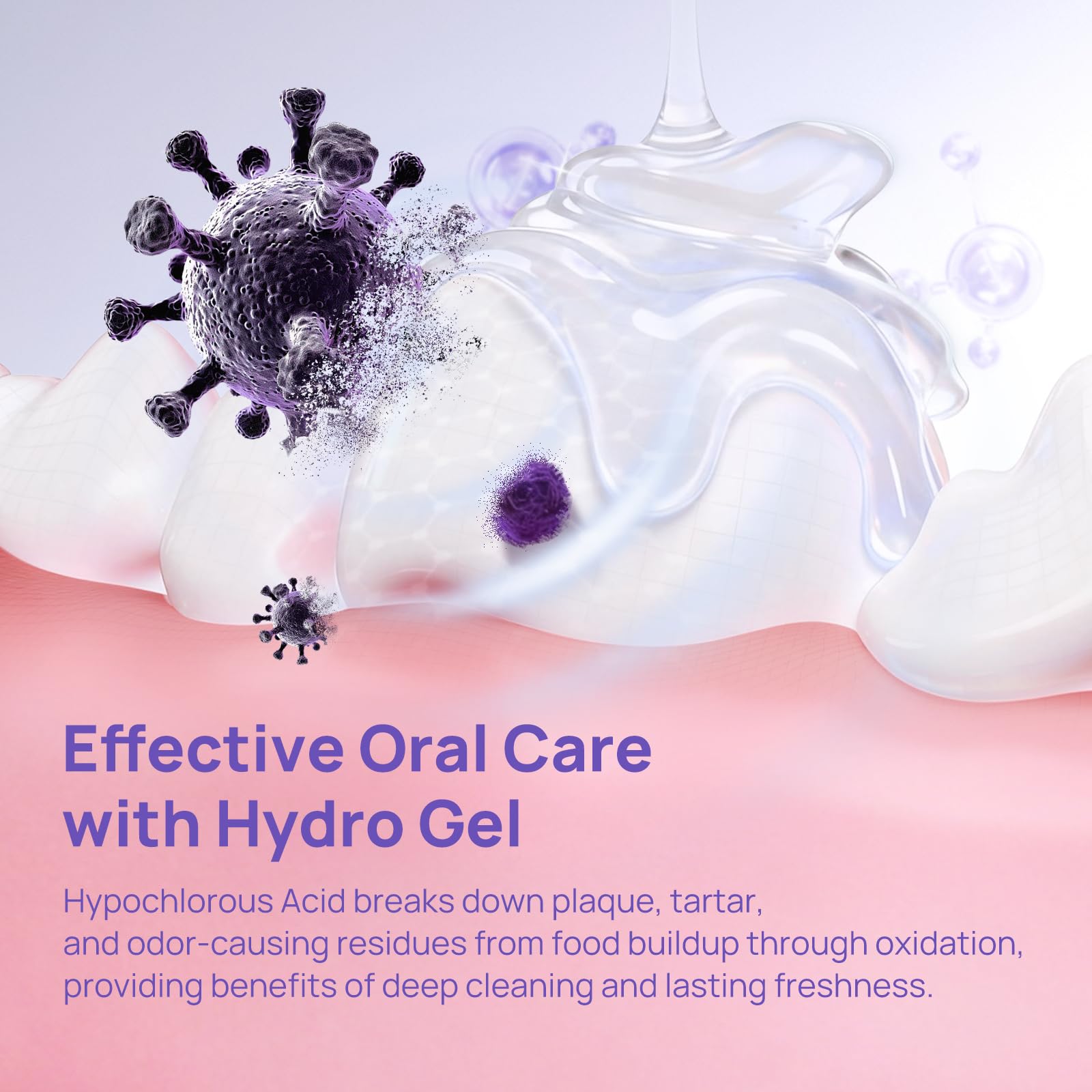 HICC PET Teeth Cleaning Gel on a cat's mouth for simple care