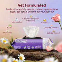 HICC PET Wipes paw cleaning scene ready for muddy paws.