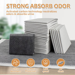 HIDOGGYLD Charcoal Dog Pee Pad with six layer design for high absorbency